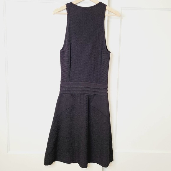 The Rag & Bone Alyssa Black Knit A Line Dress - Picture 4 of 7